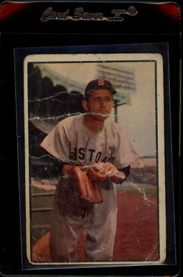 1953 Bowman Color Mel Parnell #66