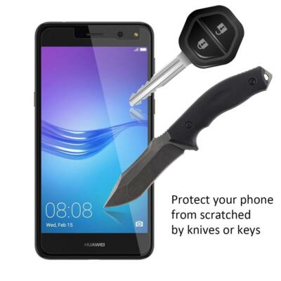New Pack Of 5 Genuine Tempered Glass Screen Protector For Huawei P Smart FIG-LX1