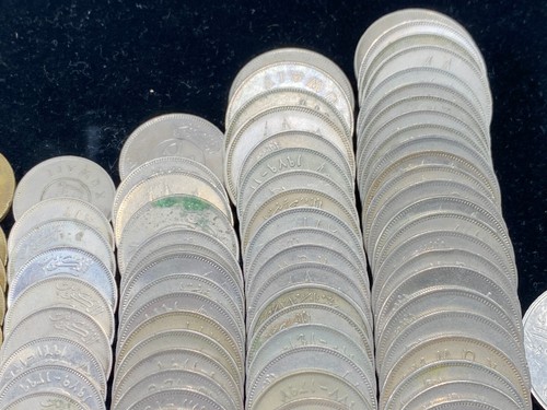 5820 FILS / $58.20 DINAR GROUP OF 104 KUWAIT COINS - Picture 13 of 13