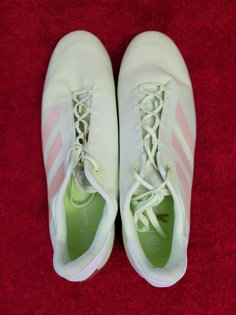 Men adidas The Road Cycling Shoes Men's Size 9 Lime Pulse Green Copper