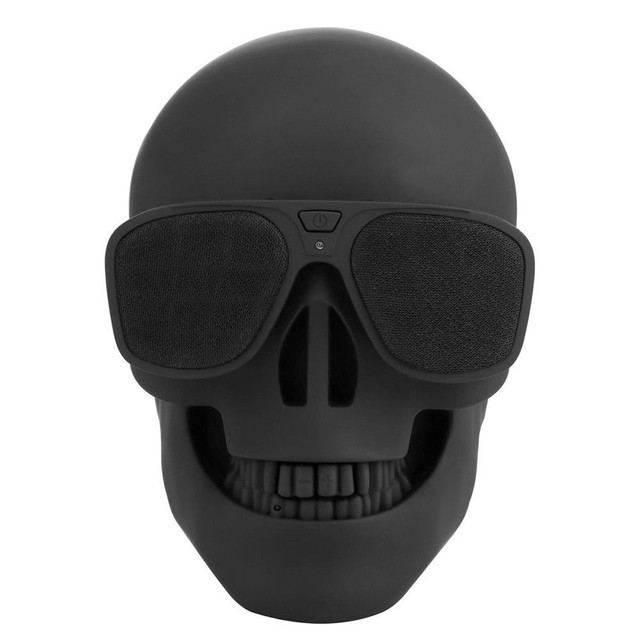 skull bluetooth speaker