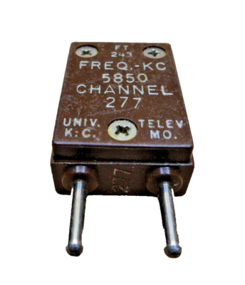 Radio à Cristal Vintage 23,590 MHz - Occasion, état Fonctionnel