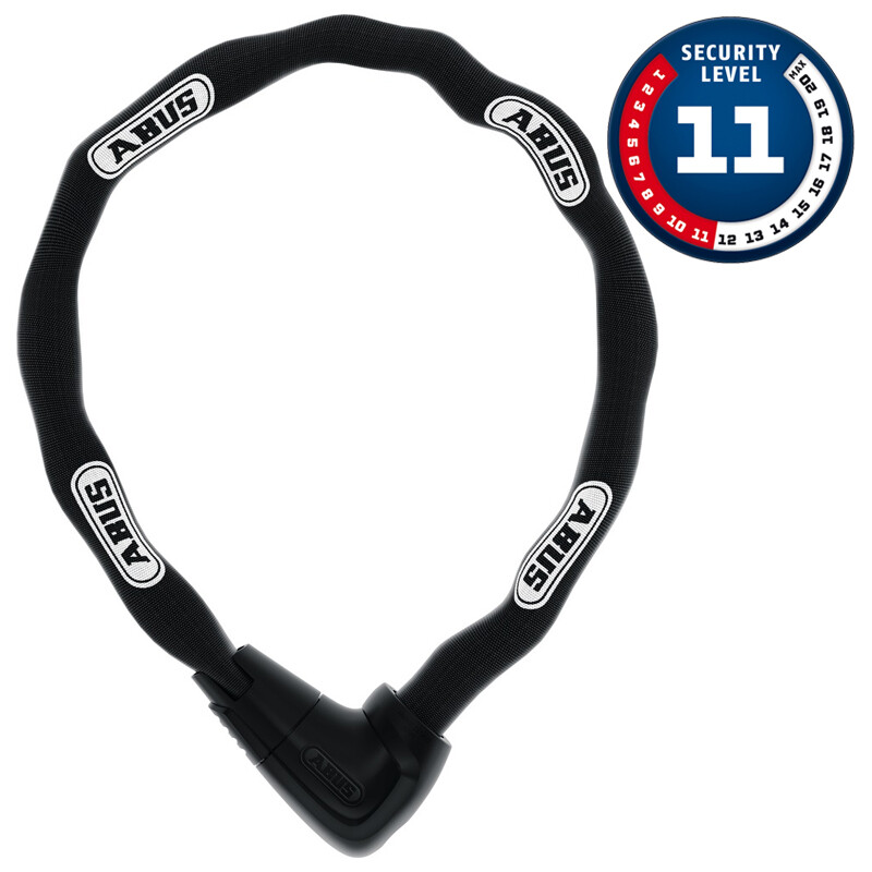 Steel-o-Chain ABUS 9808-85 Black Moto Motore Ricambi Ciclomotore Accessori