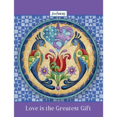 Enesco E1 Fox Chapel Books Jim Shore Love is the Greatest Gift Lined Journal