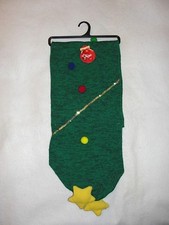 Women's Green Holiday Winter Knit Scarf - New with Tags