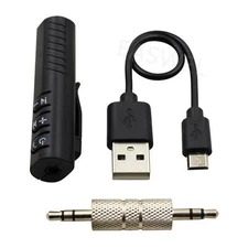 Handsfree Wireless Car Bluetooth Receiver 3.5mm AUX Music Stereo Audio Adaptyu