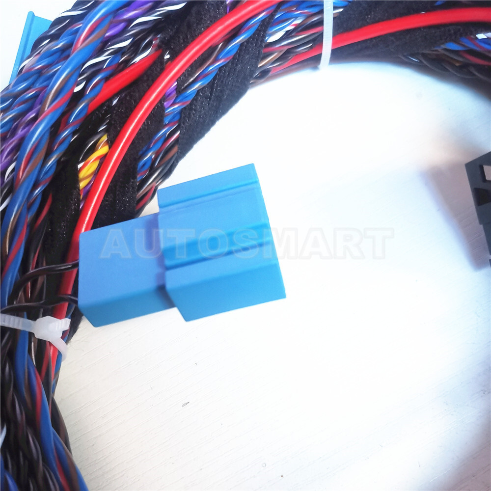 Retrofit Stereo Speaker Amplifier Wiring Harness Kit For BMW Audio