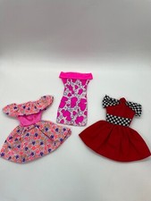 Lot of 3 Vintage 1990's Barbie Fun Summer Outfits 6