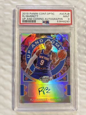 その他 PANINI CONTENDERS RJ BARRETT RC AUTO RJ Barrett - 2019 Panini Contenders Optic Up and Coming Silver