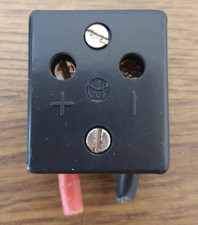 Oldtimer Telefon samochodowy Złącze zasilania Wtyczka do nadajnika TeKaDe BSA21