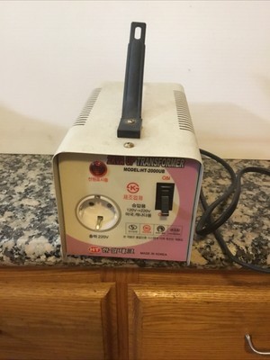 2IVA UP Transformer Model HT-2000UB Hanil Tech 110v/120v to 220v