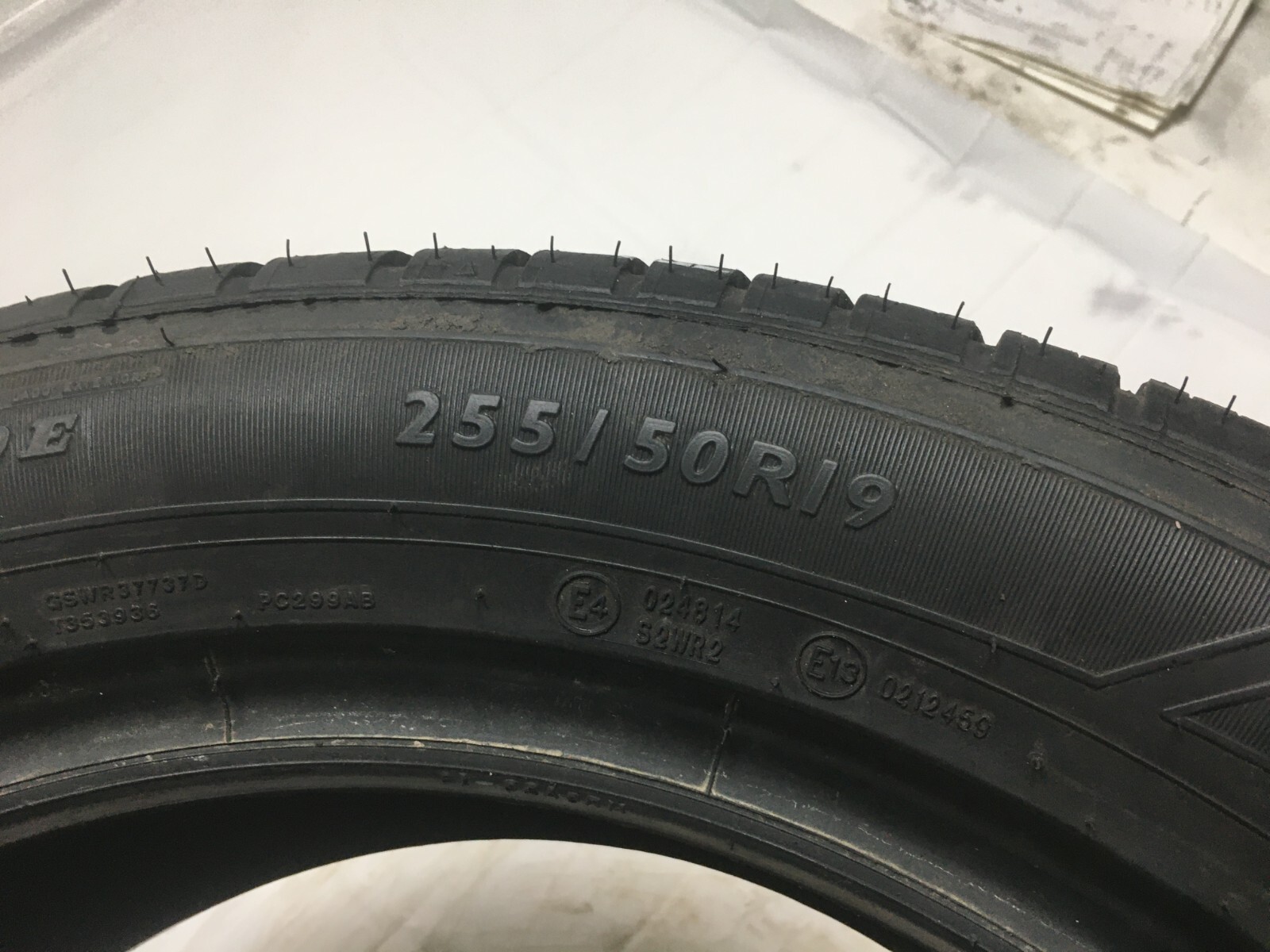 [1] Dunlop Grandtrek Touring A/S P255/50R19 255 50 19 Tire Driven