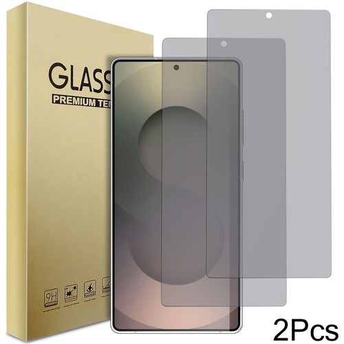 For Samsung S25 Ultra/S25 Plus Case Leather Stand Cover / Privacy Tempered Glass - Picture 4 of 31