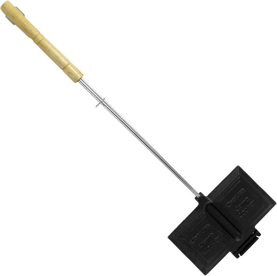 2044 Cast Iron Double Camp Cooker Mountain Pie Maker eBay