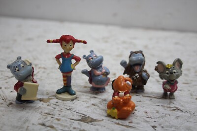 MIXED LOT OF 6 KINDER FIGURES CAKE TOPPERS
