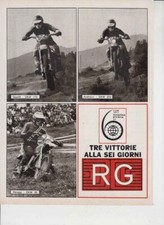 advertising Pubblicità-STIVALI MOTO RG 1977-GUALDI ANDREINI  PEREGO ENDURO EPOCA