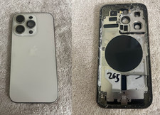 Apple iPhone 14 Pro rear back housing glass chasis Gold 265 