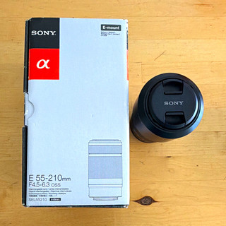 Sony E 55 210mm f/4.5 6.3 OSS E Mount Zoom Lens SEL55210