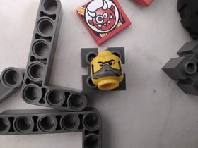 LEGO Racers: Crazy Demon (9092) Missing Parts, wheels Tires and Minifigure Head
