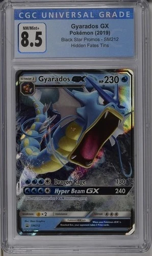 Gyarados GX Black Star Promo SM212 CGC 8.5 NM-MT+ 2019 Pokemon Card