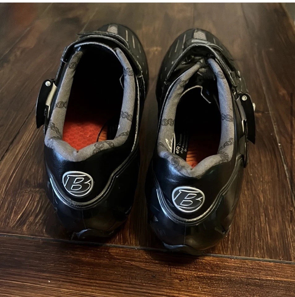 Zapatos de ciclismo Bontrager azules y negros para hombre talla 14,5 EE. UU. 49 EUR Race Road Foto 4 de 4