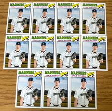 2026 TOPPS HERITAGE COLE WILCOX RC LOT (11) ROOKIE #155 SEATTLE MARINERS RC