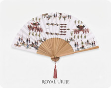 National Museum of Korea Official Traditional Folding Hand Fan Light Gift