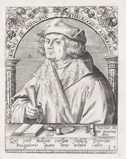 Johannes De Indagine Reformer Kartäusermönch Kartäuser Portrait 1620