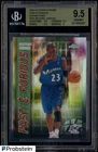 2001-02 Topps Chrome Fast & Furious Refractor Michael Jordan HOF BGS 9.5