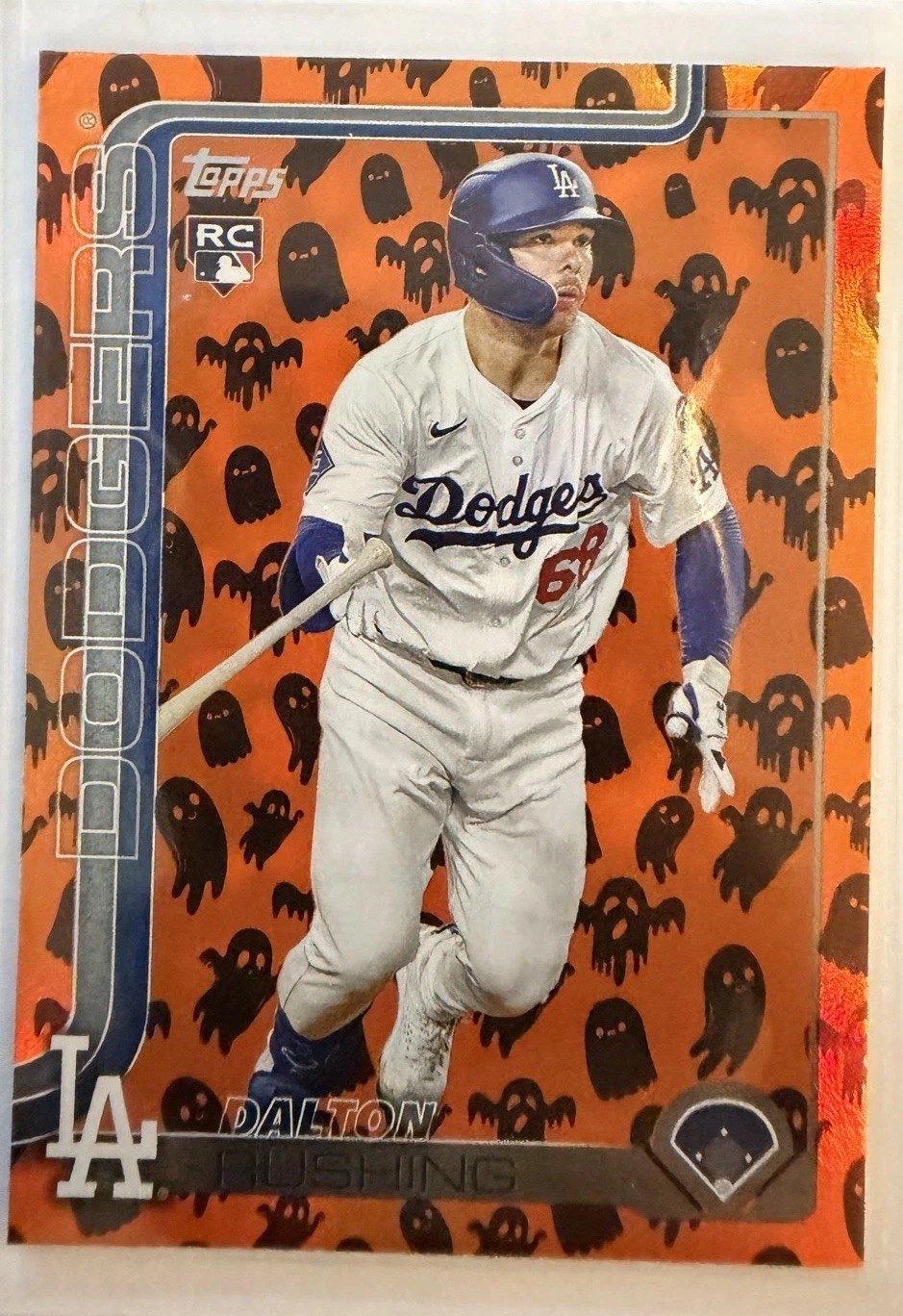2025 Topps Update Series - Dalton Rushing #US38 Ghost Foil (RC)