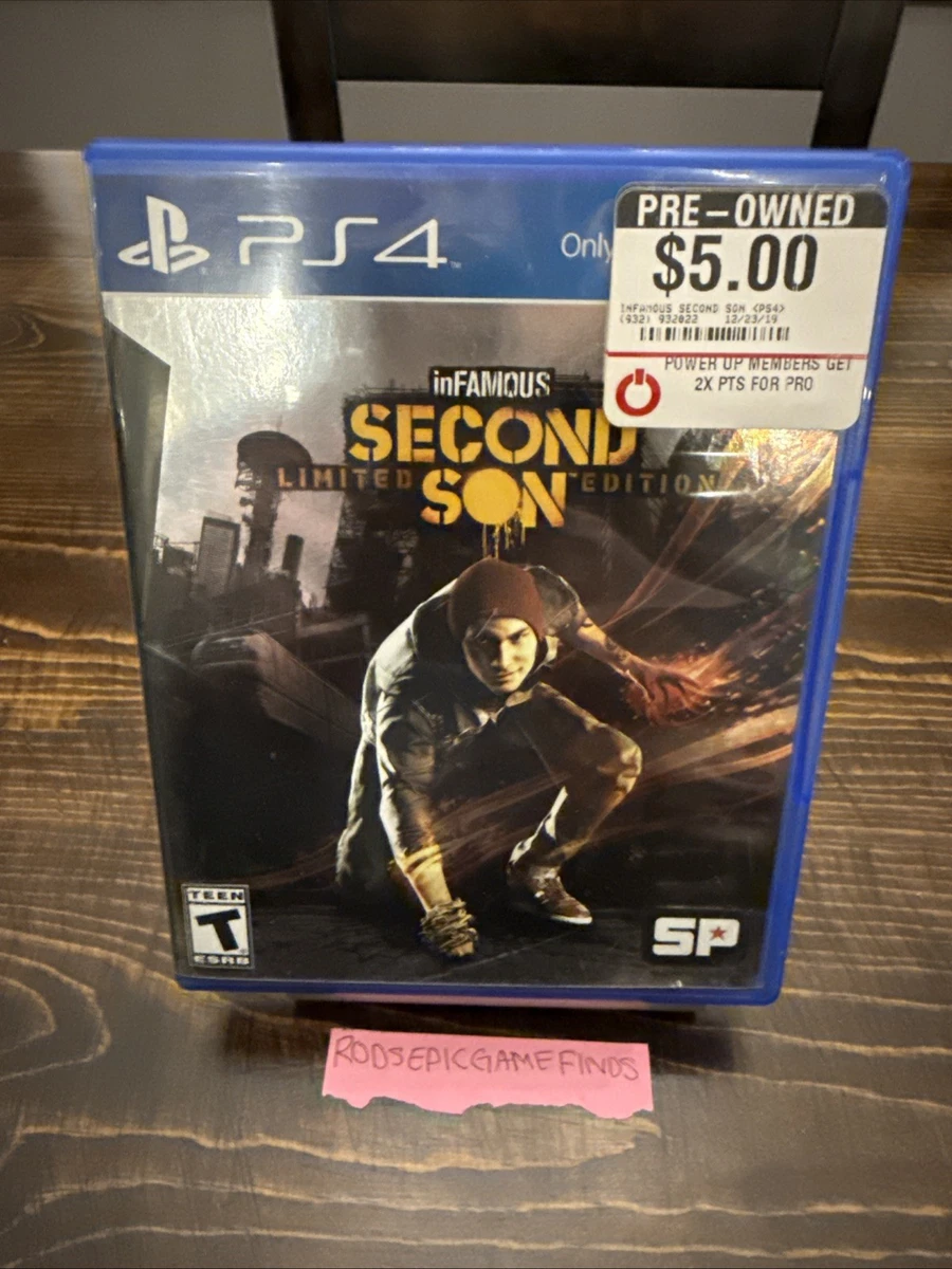 Jeu Infamous Second Son Sur PS4 - Action-Aventure - PAL - Compatible PS5 - Bon état