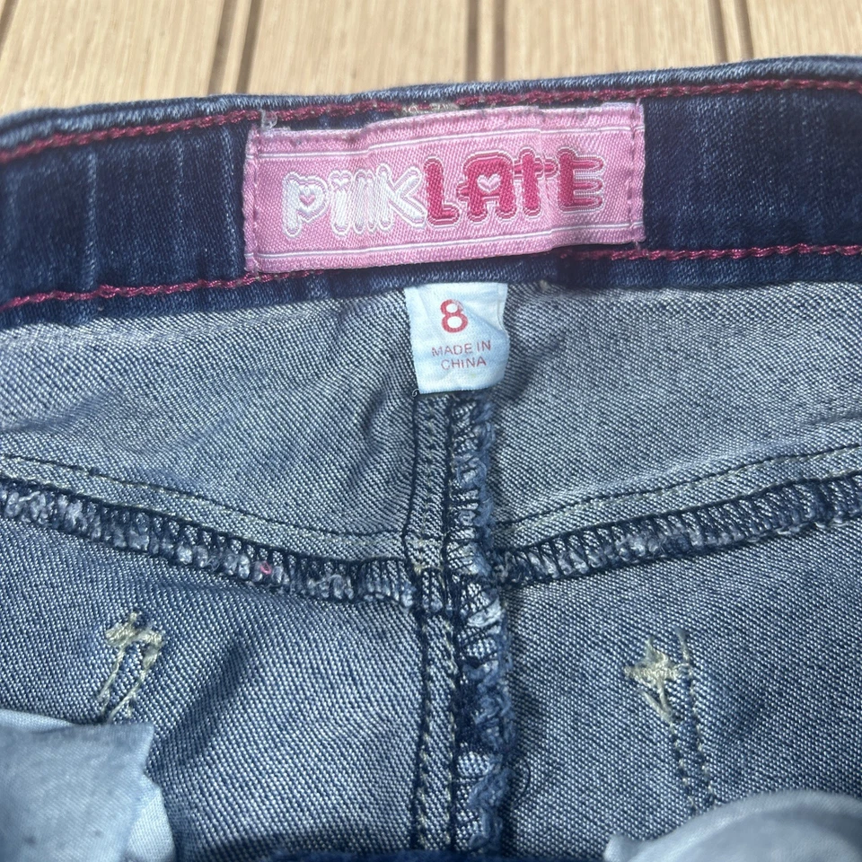 Jeans Pink Latte Niños Niñas Azul Lentejuelas Estrellas Talla 8 Foto 4 de 4