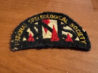 Vintage National Speleological Society Patch