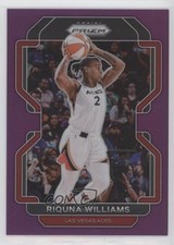 2022 Panini Prizm WNBA Purple Prizm 52/99 Riquna Williams #152 0jr1