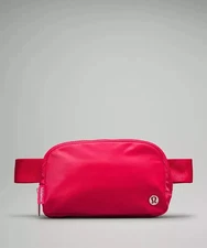 NWT Lululemon Everywhere Belt Bag Fanny Pack Cherry Mist New Pink-Red CERI 1L
