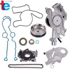 For Dodge Ram 1500 5.7 53021304AE Timing Chain Kit Water Pump and Oil Pump
