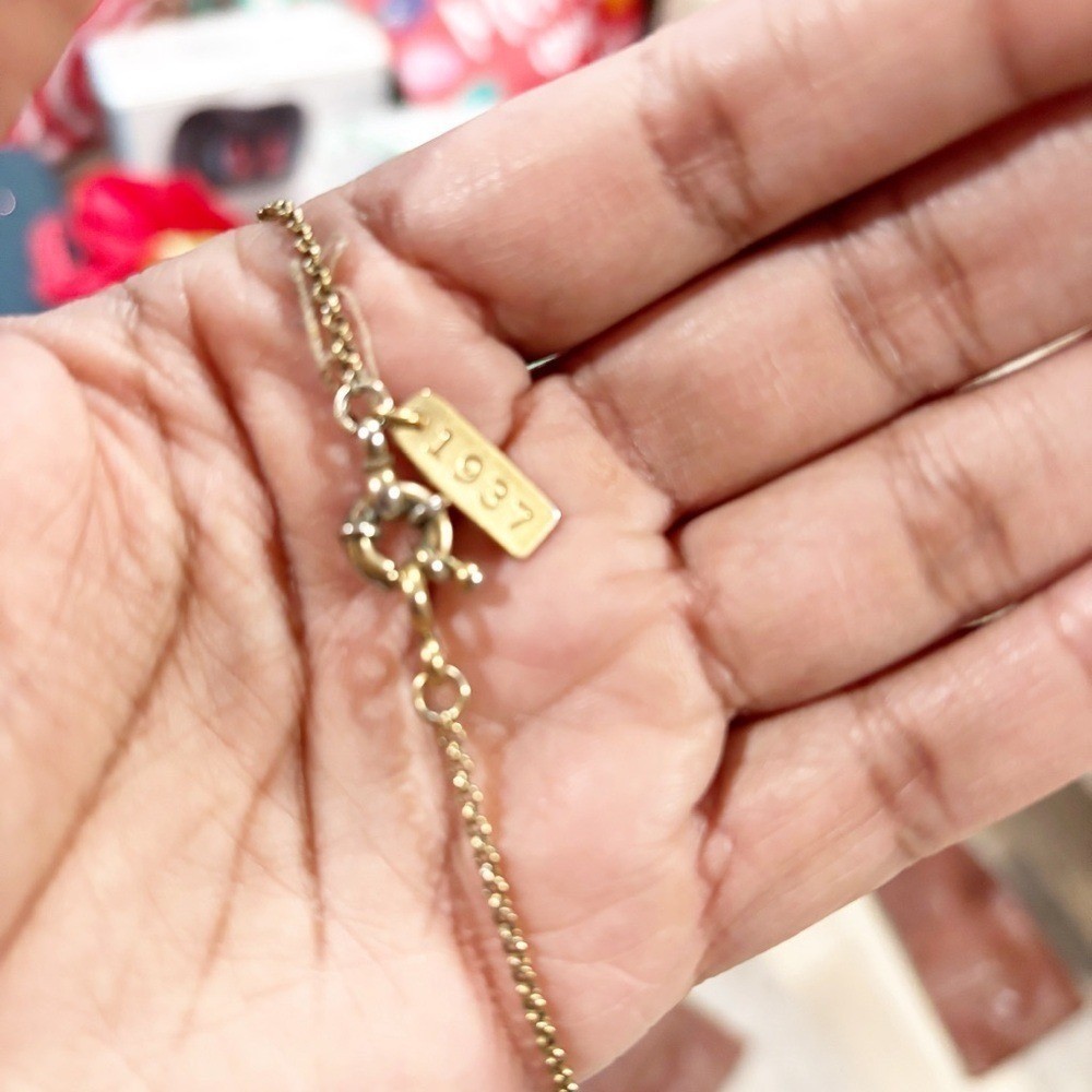 Madewell Geometric Triangle Statement Necklace  G… - image 6