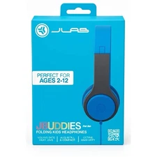 JLab JBuddies Gen 2 Folding Kids Wired Headphones (Brand New)