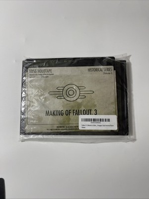 Fallout 3 Making of Fallout 3 Blu-ray disc Vault 101 Archive NEW Bethesda USA