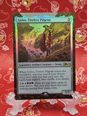 Golos, Tireless Pilgrim Foil - MTG Handpainted Alter by EGG