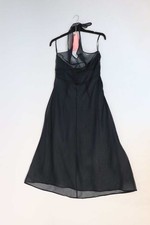 Prada Black sheer halter dress - size UK 8