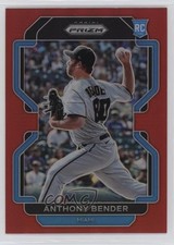2022 Panini Prizm Tier III Red Prizm Anthony Bender #250 13kb