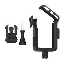 ABS Extension Protective Frame Case Cover With Cold Shoe For DJI Osmo Action 3