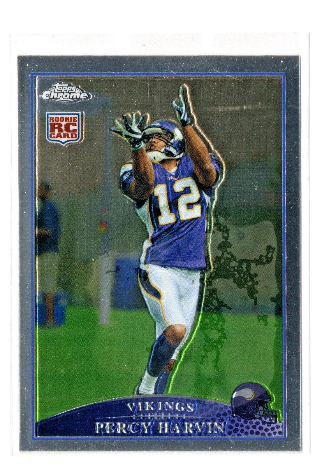 2009 Topps Chrome Percy Harvin #TC155 RC Minnesota Vikings NFL Rookie Gators -NM