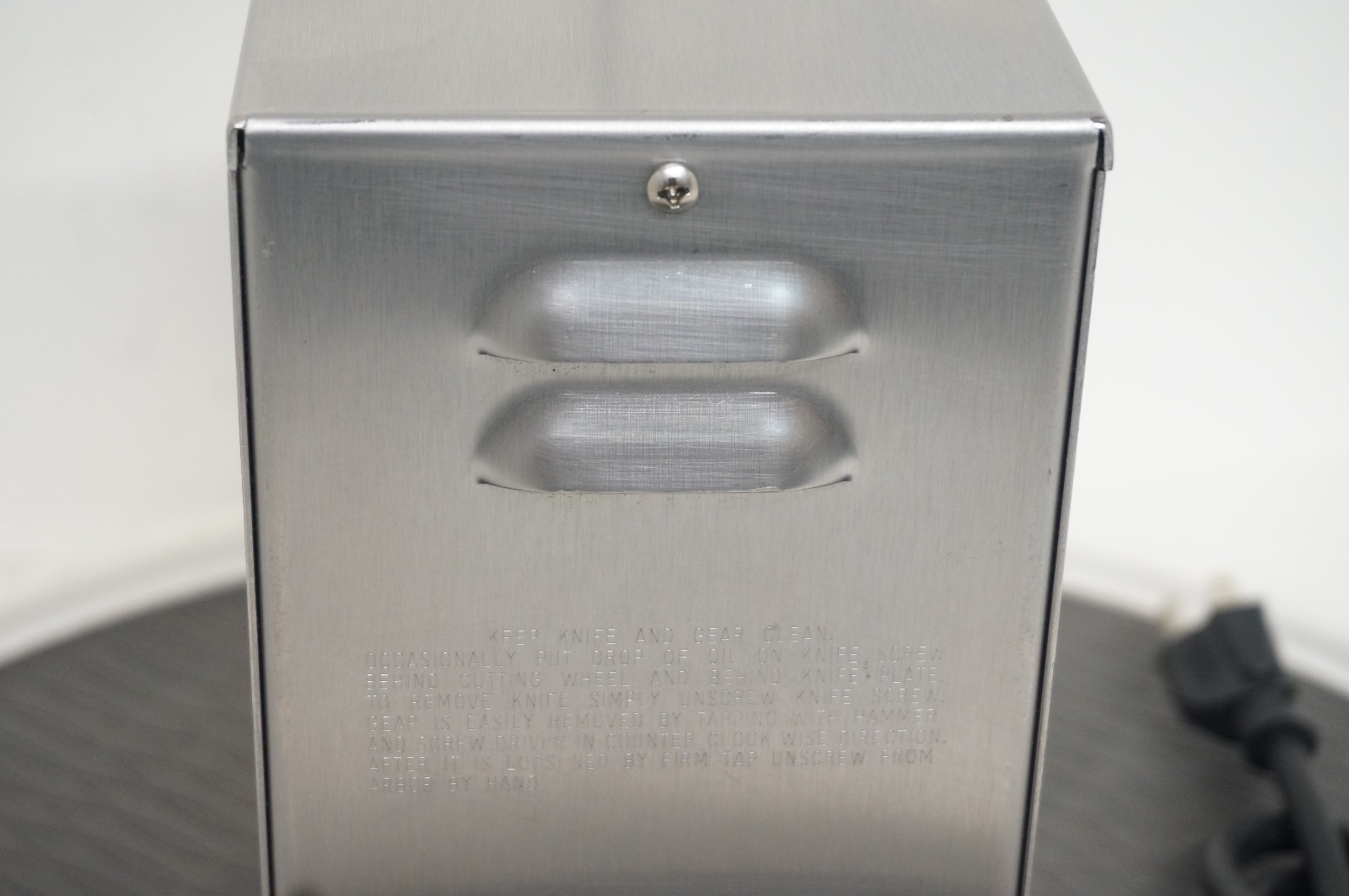 Edlund Model 266 (Refurbished) Electric Can Opener 1 Speed / 60 Day Warranty