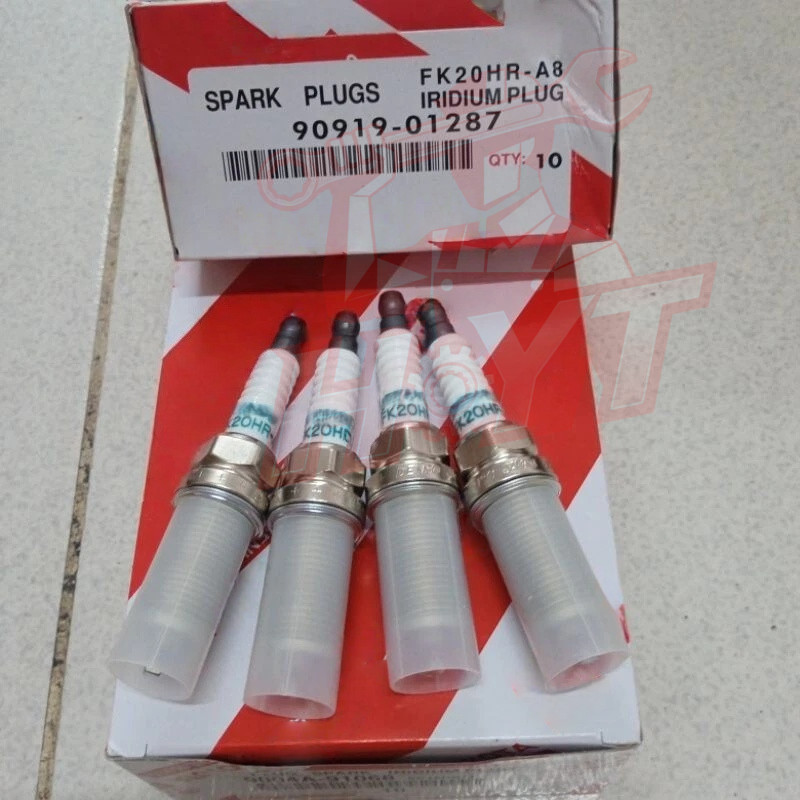 4x Deson OEM 90919-01287 Spark Plug For Toyota 2.0L 2.7L Hilux PradoTacoma 05-21
