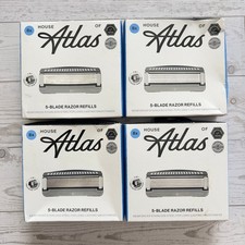 Lot of 4 - House of Atlas 5-Blade Razor Refills 8x each / 32 total 4.98 per gallon