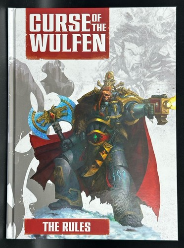 Warhammer 40.000 Curse of The Wulfen Games Workshop 2015 en muy buena condición estuche tapa dura - Imagen 13 de 20