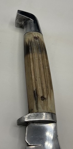 Vtg Queen Steel Cutlery #77 Fixed Blade Hunting Knife Made in the USA*NO SHEATH* - Picture 10 of 14