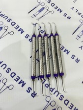 Hu-Friedy SN128DE9E2 Double End Nebraska #128 Scaler Lot of 5 PCS